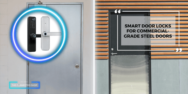smart door locks for steel doors