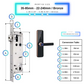 Smart Door Lock - 35-85mm (22x240mm) - Bronze -