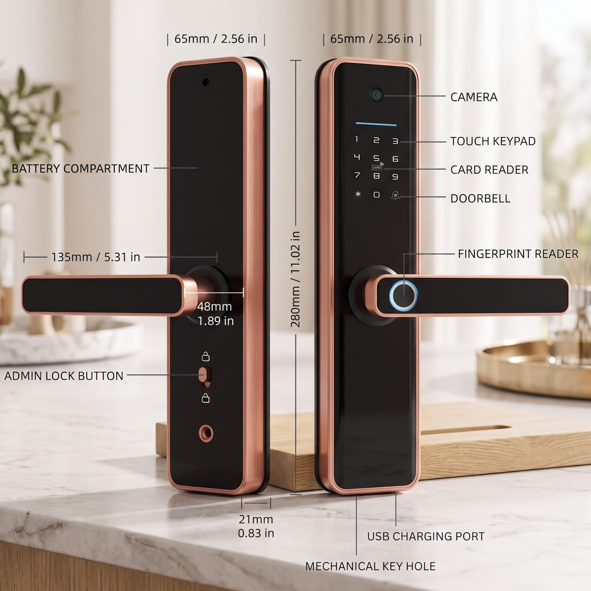 SmartDoorLockPro_ measurements