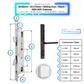 SmartDoorLockSleekBlack2885270mmslidingdoorwifigateway