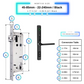 Smart Door Lock Sleek Black 4585 240mm