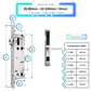 Smart Door Lock Sleek Silver 3585 330mm