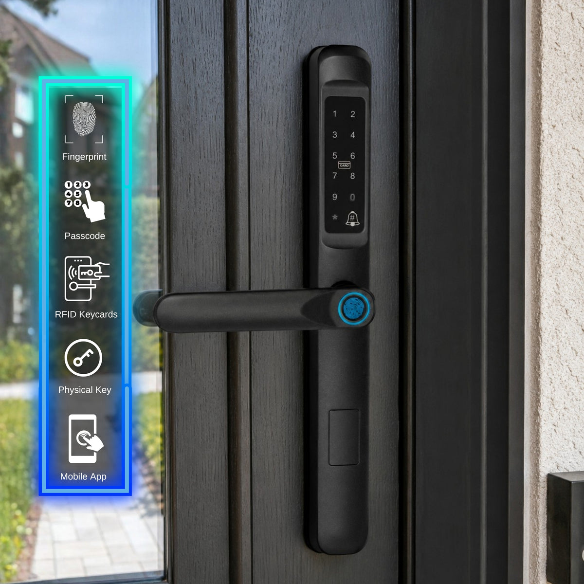 smart door lock slim 1