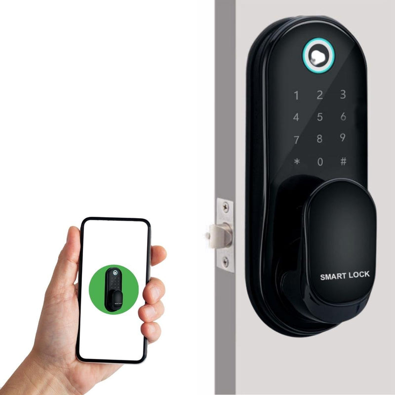 Deadbolt Smart Pad Door Lock - -