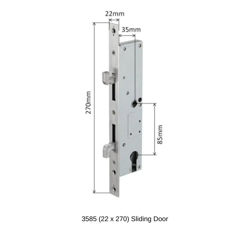 Mortises - 60-85mm (22x240mm) - -