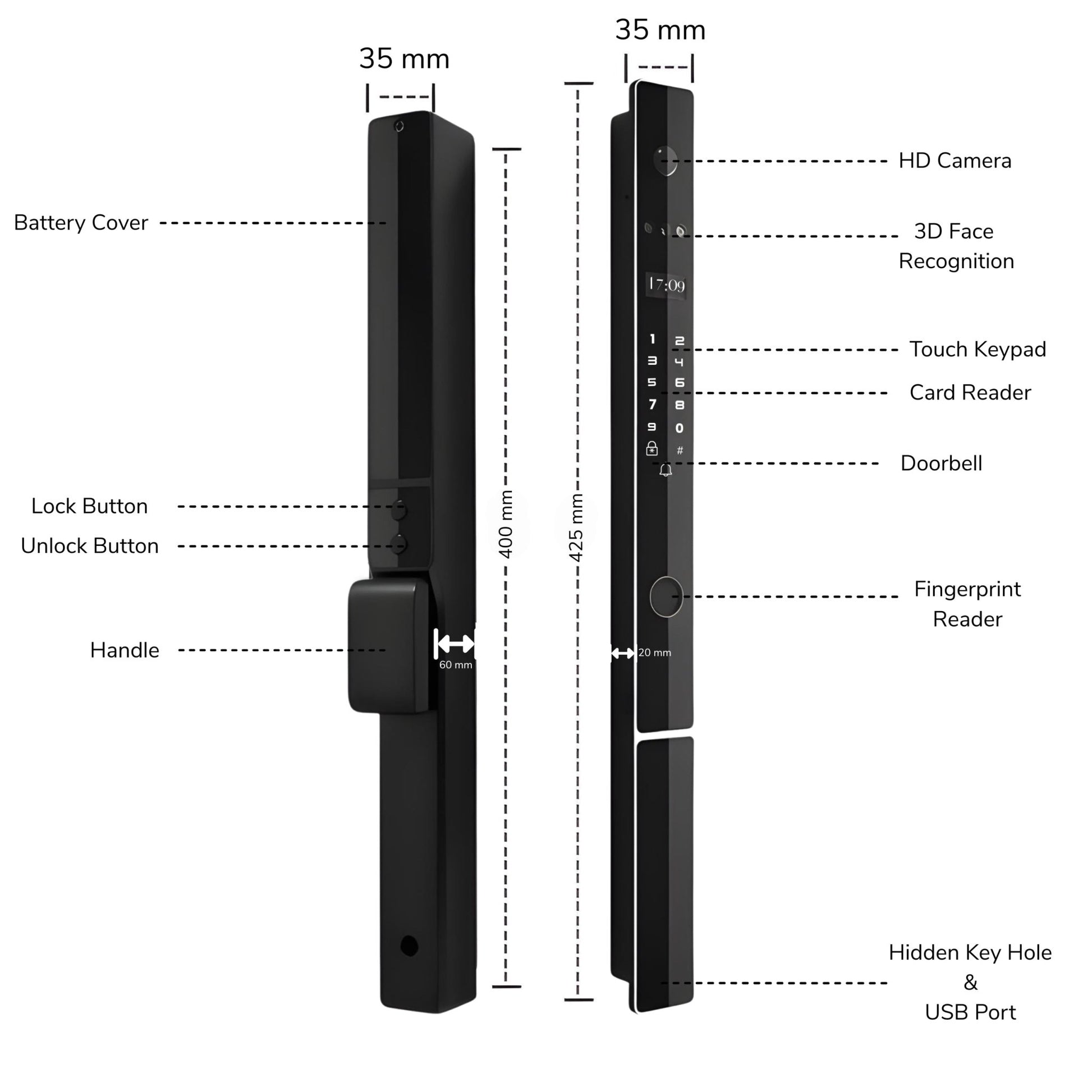 measurementsNext_Gen_Smart_Lock_Pro measurements 
