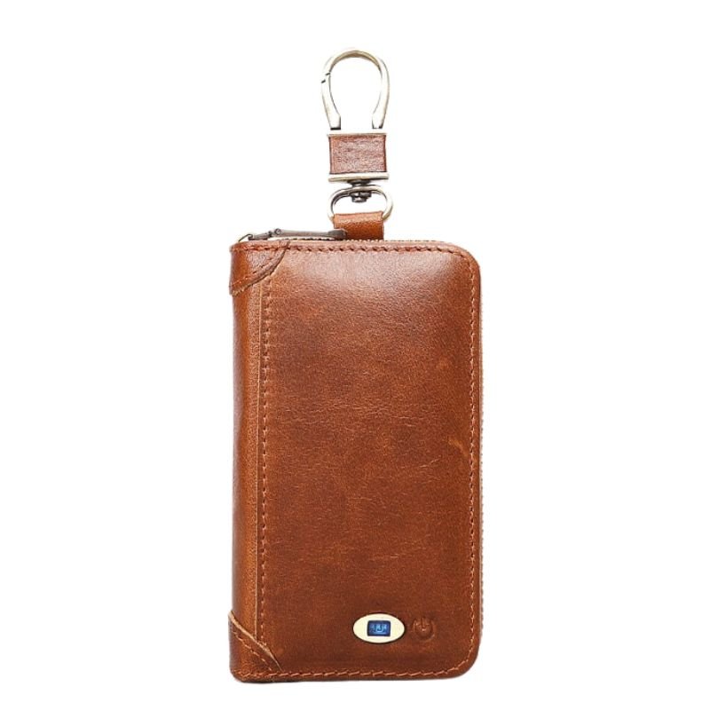 Smart Bluetooth Key Holder - Brown - -