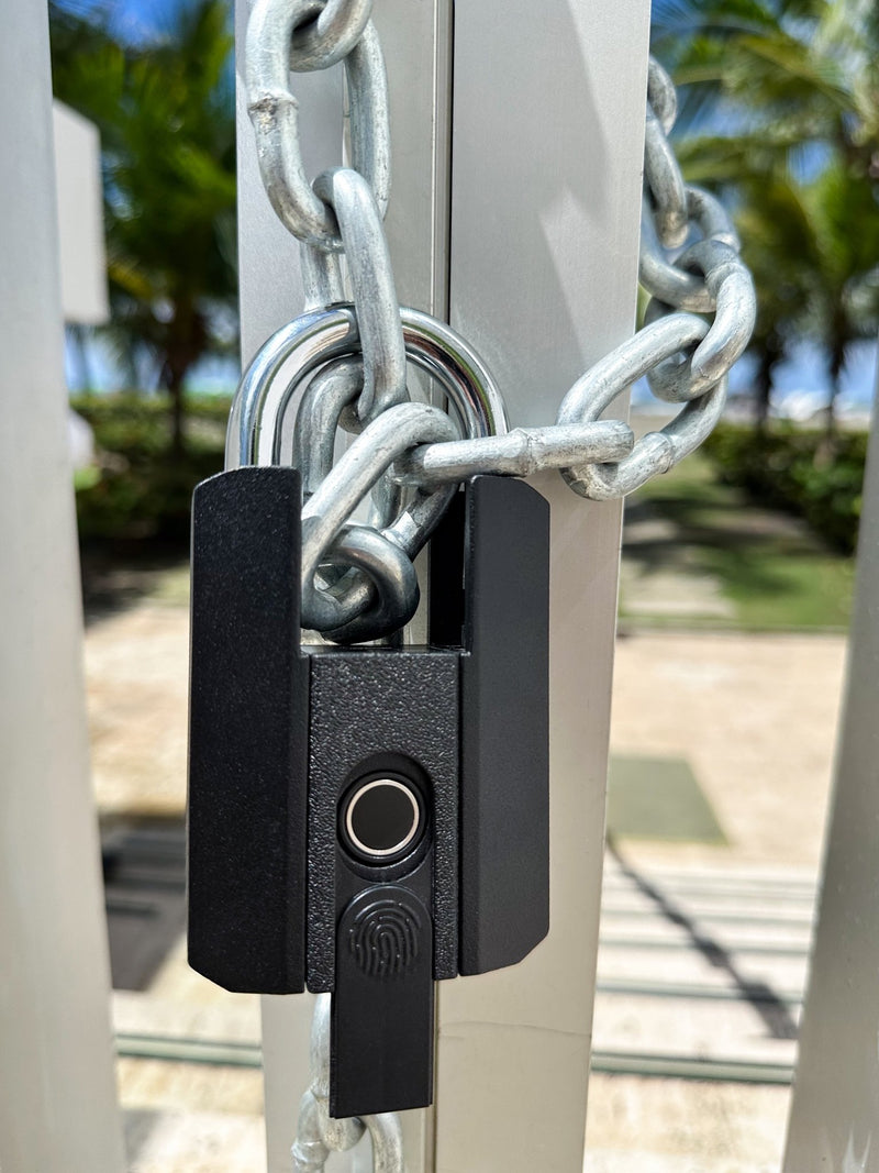 Smart Bluetooth Padlock steel chain