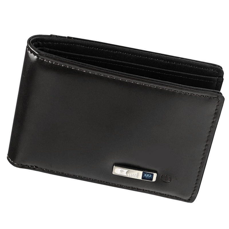 Smart Bluetooth Wallet Bifold - Black - -