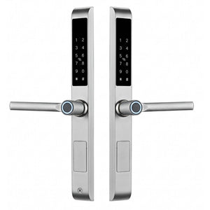 smart door lock duo silver