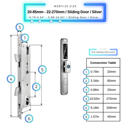 Smart Door Lock Slim Knob