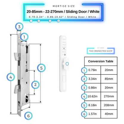 Smart Door Lock Slim Knob