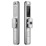 Smart door lock slim knob silver 1