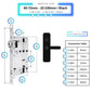 Smart Door Lock XL - 60-72mm (22x235mm) - Black -