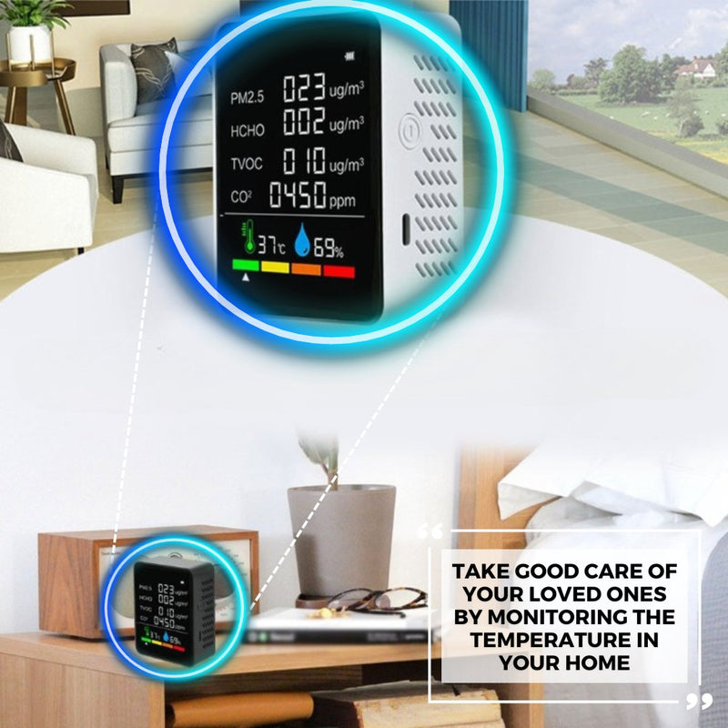 Smart Humidity Sensor - Black - -