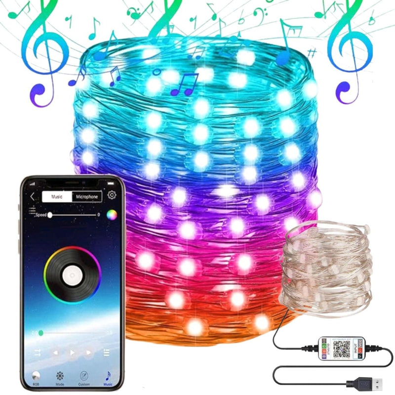 Smart LED String Lights - 5M 50LED - -