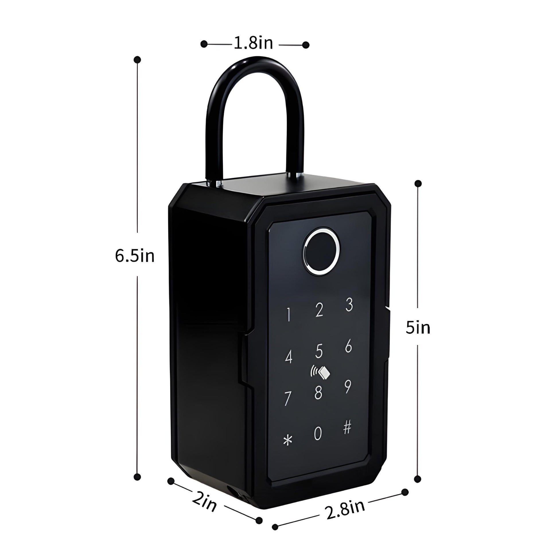 smart-lockbox-with-wifi-gateway measurements