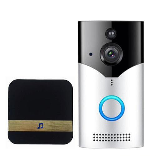 Smart Video Doorbell - With Battery - Silver -