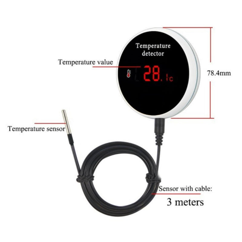 Smart Water Temperature Sensor - White - -