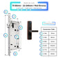 Universal Smart Door Lock Camera - 70-85mm (22x240mm) - Red Bronze -